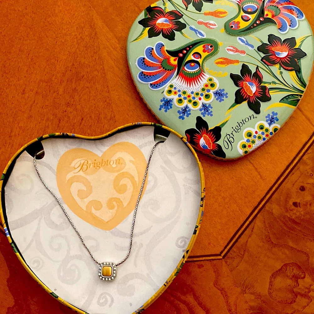 Brighton necklace with heart box